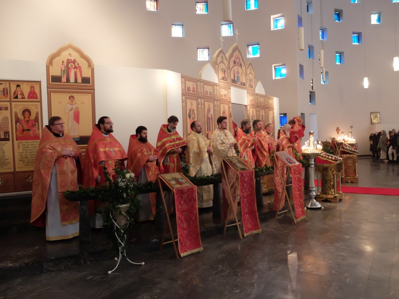 Berlin rumänisch orthodoxe kirche Ankündigung für